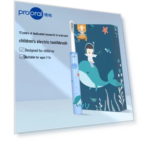 Детская умная электрическая зубная щетка с ультразвуковой технологией — Электрические зубные щетки для детей, Prooral