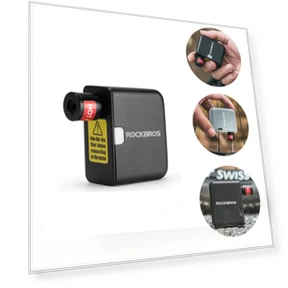 Миниатюрный переносной электрический насос для велосипедов — Насосы и аксессуары, ROCKBROS