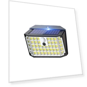 Уличный солнечный светильник с датчиками движения и освещенности — Прожекторы и охранное освещение, Lanzhong