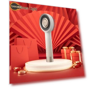 Умный массажер для кожи головы с красным светом — Светотерапия, Breo