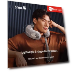 Умный массажер для шеи — Массажеры для спины, Breo