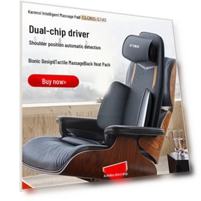 Умная массажная подушка для всего тела с двойным ядром — Массажеры для спины, CLORIS