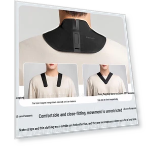 Умный высокочастотный массажер для шеи и плеч — Массажеры для спины, Panasonic