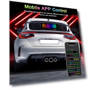 Умная светодиодная пиксельная матричная панель для автомобиля — Матричные модули LCD, Mellow Home