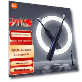 Умная электрическая зубная щетка со светодиодной подсветкой и звуковой технологией — Вращающиеся, Xiaomi