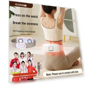 Умный массажер для поясницы и живота — Массажеры для спины, Hezheng