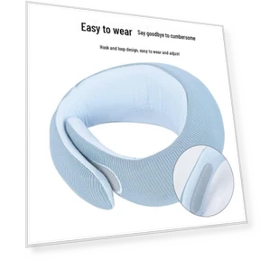 Умный портативный U-образный массажер для шеи с подогревом — Массажеры для спины, Jiancheng