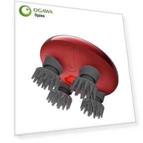 Портативный умный массажер для головы с функцией влажной и сухой обработки — Массажеры для кожи головы, Ogawa