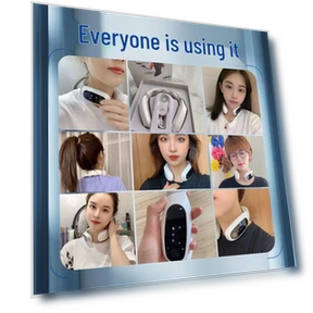 Умный массажер для шеи с пультом дистанционного управления — Массажеры для спины, Hozheng