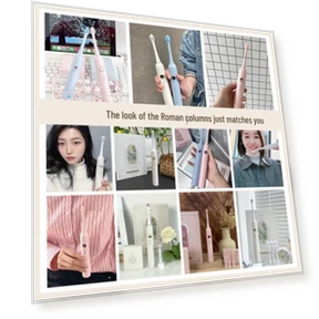 Умная звуковая электрическая зубная щетка с мягкой щетиной DuPont — Сменные насадки для зубных щеток, Apiyoo