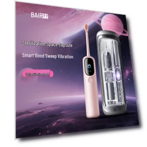 Умная электрическая зубная щетка с TFT дисплеем — Звуковые зубные щетки, BAIR