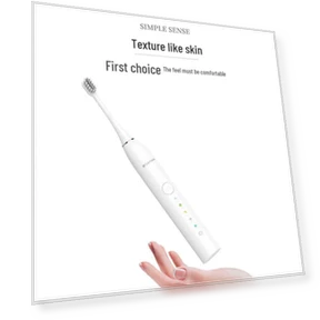 Умная электрическая зубная щётка с ультразвуком — Сменные насадки для зубных щеток, ROAMAN