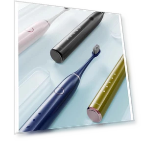 Умная электрическая зубная щётка с ультразвуковой технологией — Сменные насадки для зубных щеток, Roman