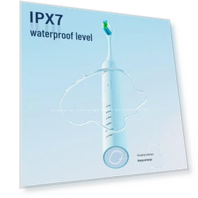 Умная звуковая электрическая зубная щётка — Сменные насадки для зубных щеток, Ebonee