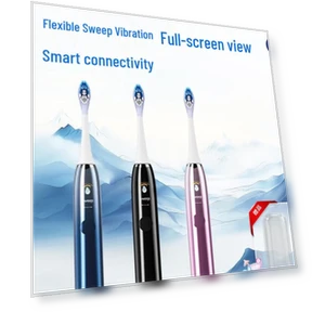 Умная звуковая электрическая зубная щётка — Вращающиеся, Saijia