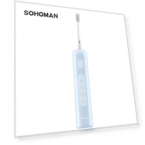 Умная электрическая зубная щетка с ультразвуковой технологией — Сменные насадки для зубных щеток, SOHOMAN