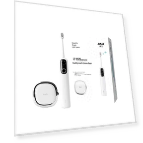 Умная электрическая зубная щетка с ультразвуковой вибрацией — Сменные насадки для зубных щеток, Byr