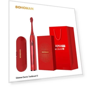 Умная ультразвуковая электрическая зубная щетка — Ультразвуковые, SOHOMAN