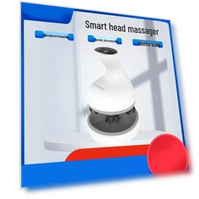Умный водонепроницаемый массажер для головы с EMS — Массажеры для спины, JDST online