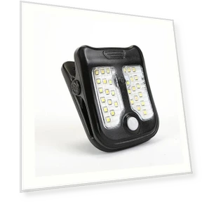 Солнечная светодиодная лампа с датчиком движения для наружного использования — Прожекторы и охранное освещение, YWZT