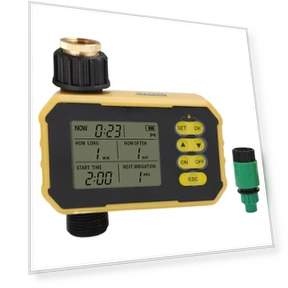 Таймер для полива с солнечной панелью и датчиком дождя — Автоматический полив, Super shoes Mall