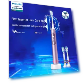 Электрическая зубная щетка с умным дисплеем — Звуковые зубные щетки, Philips
