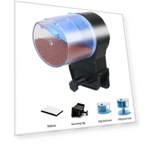 Автоматическая кормушка для аквариумных рыб и черепах — Автокормушки, zhishangyoupin