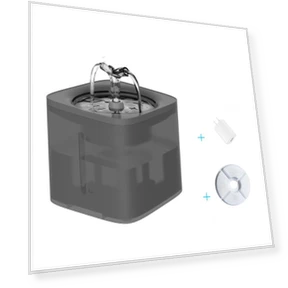 Автоматический фонтанчик для воды с фильтром — Фонтаны, Angel 05