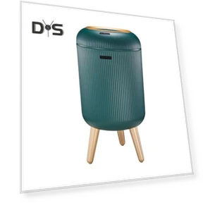 Мусорное ведро с крышкой и датчиком движения — Кухонные урны, HOW-E