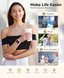 Умные часы с фитнес-трекером — Фитнес-браслеты, EGQINR