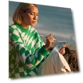 Планшет Wi-Fi+Cellular 128 ГБ, фиолетовый — Планшеты, Apple