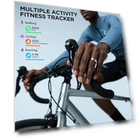 Ультратонкий умный трекер активности — Умные кольца, Piano Potato