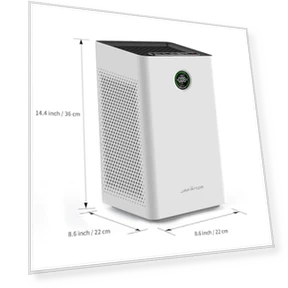 Очиститель воздуха для больших помещений — Угольные очистители, Jafända