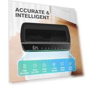 Очиститель воздуха для больших помещений — HEPA очистители, MERONTE