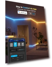 Светодиодная лента RGBIC с рассеивателем — LED ленты, Govee