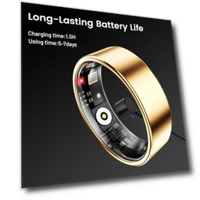 Умное кольцо для здоровья и фитнеса — Умные кольца, Mirlray