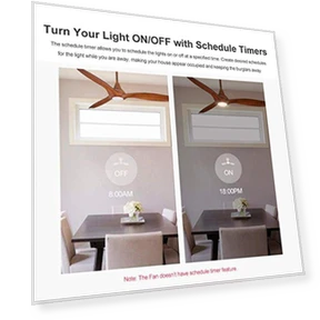 Универсальный комплект дистанционного управления для потолочного вентилятора и света с Wi-Fi — Элементы управления для вентиляторов, QIACHIP