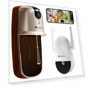 Беспроводная видеодомофонная камера с мелодией звонка — Комплекты, anyfree