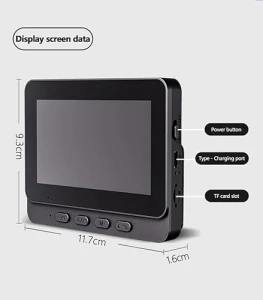 Беспроводная дверная видеокамера с монитором — Видеодомофоны, TKMARS