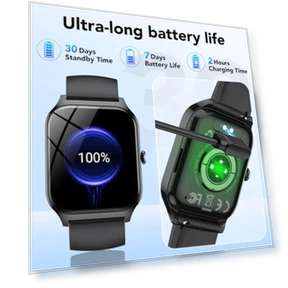 Умные часы с фитнес-трекером, Bluetooth-звонками и AI-голосовым управлением — Умные часы, CASCHO