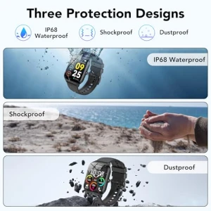 Умные часы с фитнес-трекером, Bluetooth-звонками и AI-голосовым управлением — Умные часы, CASCHO