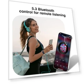 Фитнес-браслет с мониторингом здоровья и спортивными режимами — Умные часы, RLQA