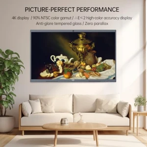 Интерактивная смарт-доска с сенсорным экраном 4K UHD, камерой и звуковой панелью, JAV