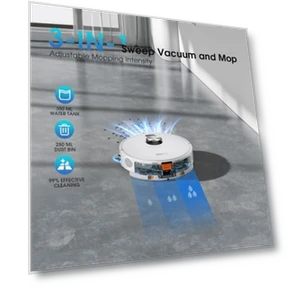 Робот-пылесос и швабра 3-в-1 — Роботы-пылесосы, SHELIKI