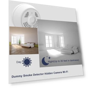 Камера безопасности с детектором дыма Wi-Fi — Скрытые камеры, WNAT