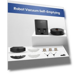 Робот-пылесос и швабра с самоочисткой — Роботы-пылесосы, eitton