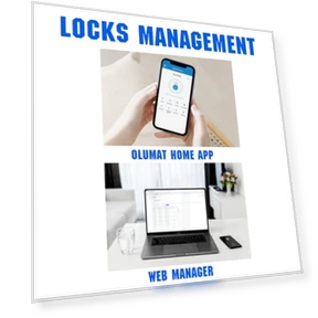 Умный замок с ручкой — Считыватели карт, OLUMAT