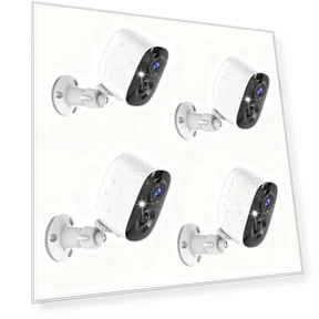 Беспроводные камеры безопасности для улицы и дома — Цилиндрические камеры, Tziarp