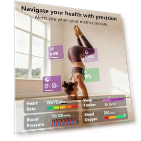 Фитнес-браслет с мониторингом здоровья — Умные часы, MorePro