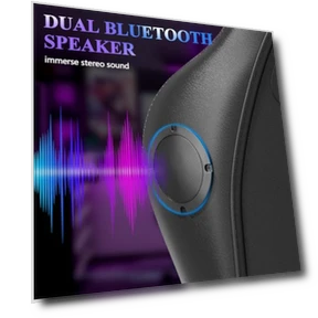 Массажное игровое кресло с подставкой для ног и поясничной поддержкой — Офисные кресла, Mr IRONSTONE